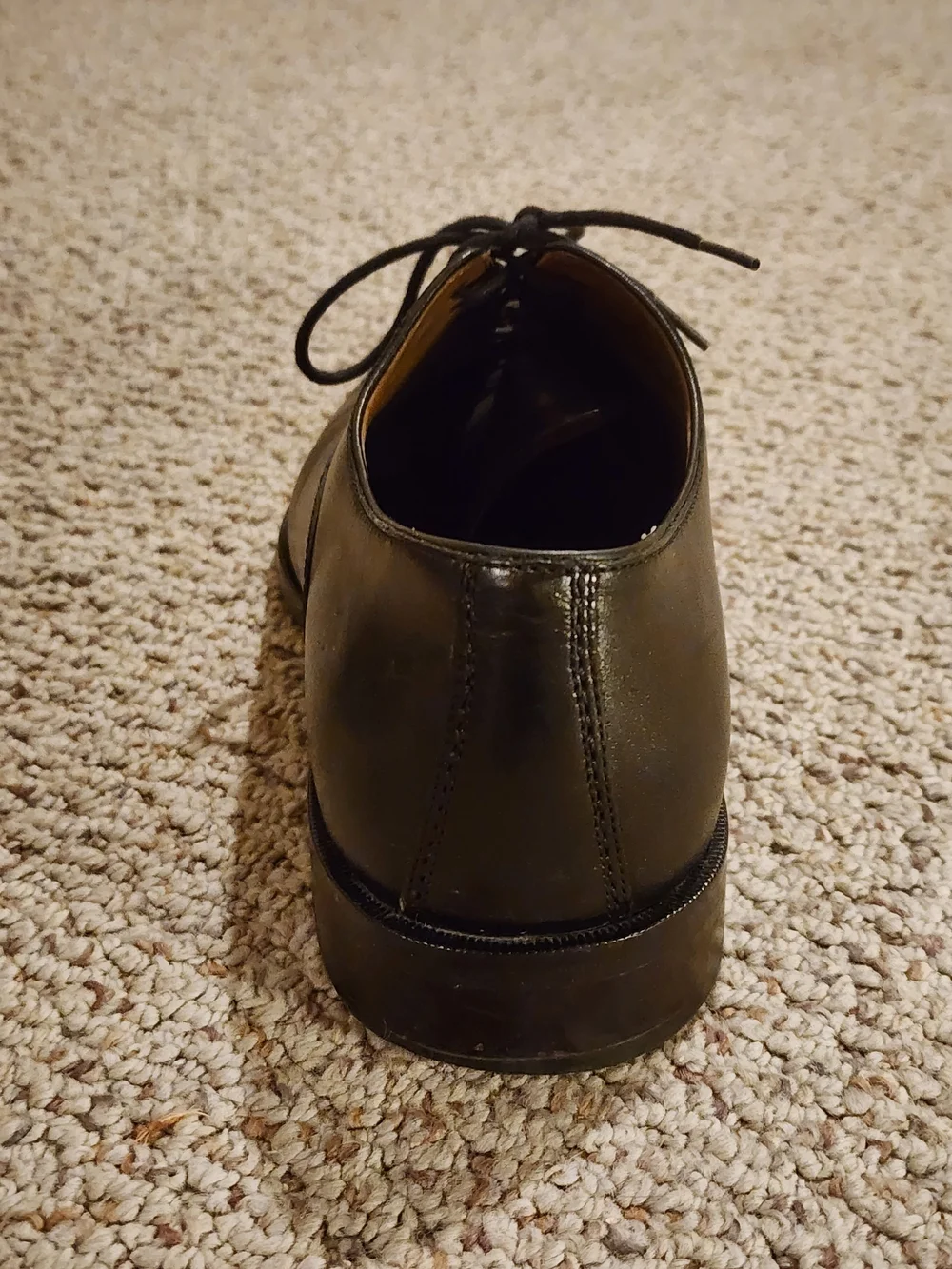 Johnston & Murphy Dress Shoes Flat Black
